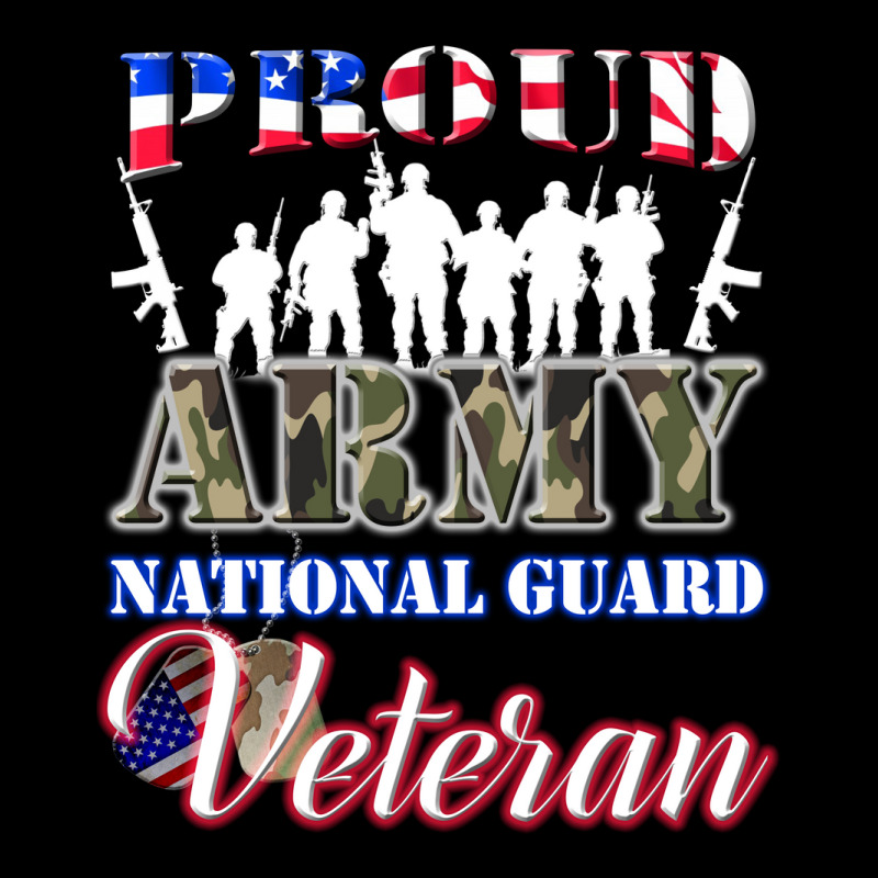 Proud Army National Guard Veteran Tee U.s. Military Gift V-neck Tee | Artistshot