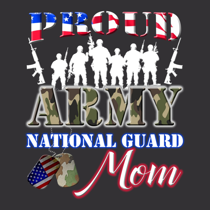 Proud Army National Guard Mom Tee U.s. Military Gift Vintage Hoodie | Artistshot