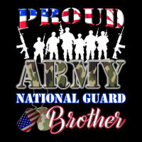 Proud Army National Guard Brother Tee U.s. Military Gift V-neck Tee | Artistshot