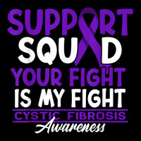 Awareness Support Squad I Lung Infections & Cystic Fibrosis T Shirt Adjustable Cap | Artistshot