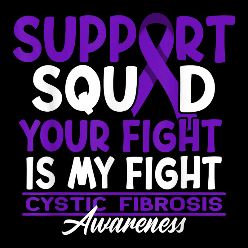 Awareness Support Squad I Lung Infections & Cystic Fibrosis T Shirt Adjustable Cap | Artistshot