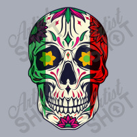 Skull Cinco De Mayo Sugar Skull Mexican Flag Stripes Calavera Tank Dress | Artistshot