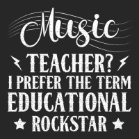 Music Teacher I Prefer The Term Educational Rockstar Men's T-shirt Pajama Set | Artistshot