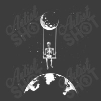 Skull Cool Skeleton Swing In The Moon Skull Swing Skeleton Men's Polo Shirt | Artistshot