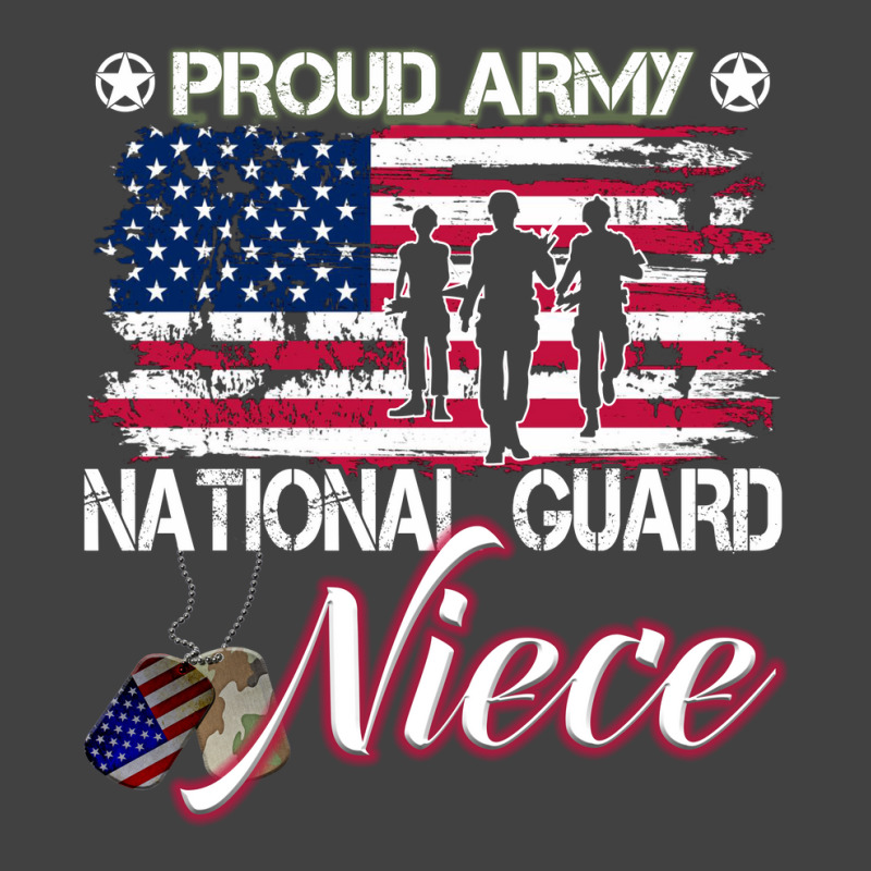 Proud Army National Guard Niece - U.s. Military Gift Vintage T-shirt | Artistshot