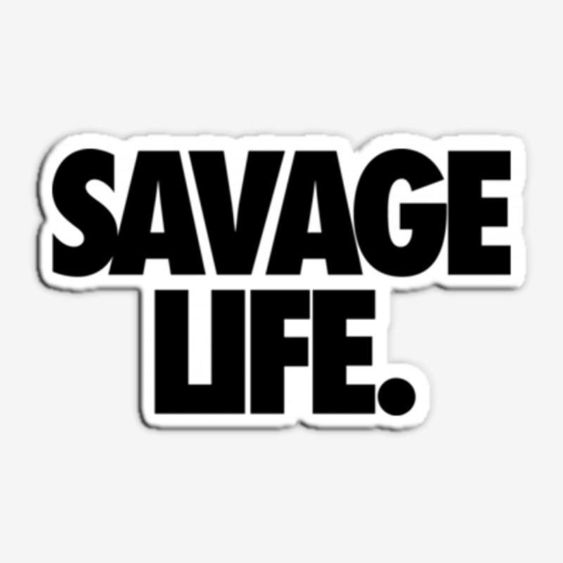 Savege Life License Plate | Artistshot