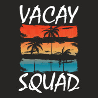 Vacation Time T  Shirt Vacay Squad T  Shirt Ladies Fitted T-shirt | Artistshot