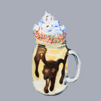 Vanilla Milkshake With Sprinkles T  Shirt Vanilla Milkshake Topped Wit Tank Dress | Artistshot