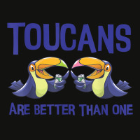 Toucans Are Better Than One  Funny Drinking Tropical Bird T Shirt Scorecard Crop Tee | Artistshot