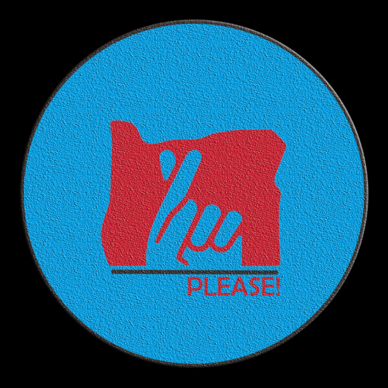 Please Blu V-neck Tee | Artistshot