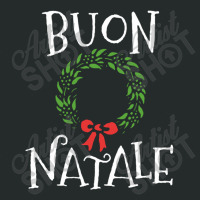 Buon Natale Christmas T Shirt Italy Italian Merry Xmas Women's Triblend Scoop T-shirt | Artistshot