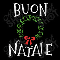 Buon Natale Christmas T Shirt Italy Italian Merry Xmas Cropped Hoodie | Artistshot