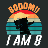 Boom I Am 8 Dabbing Boys 8th Birthday Eight Years T Shirt Women's Triblend Scoop T-shirt | Artistshot