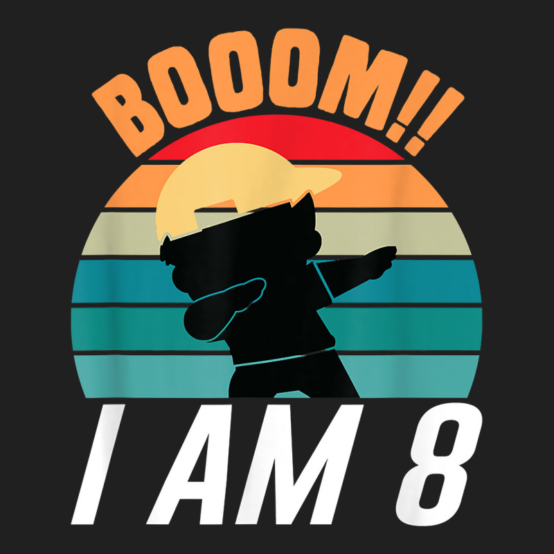 Boom I Am 8 Dabbing Boys 8th Birthday Eight Years T Shirt Ladies Polo Shirt by nayarilorenzi | Artistshot