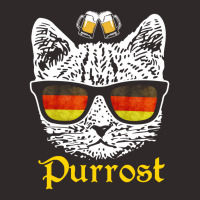 Purrost Oktoberfest Beer Drinking Cat Racerback Tank | Artistshot