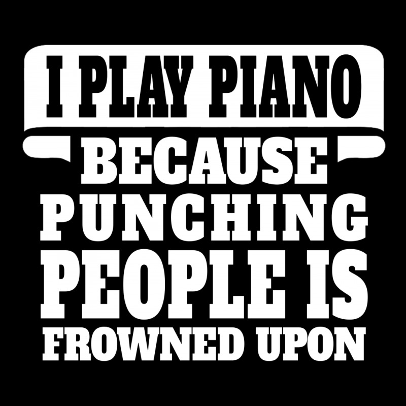 I Play Guitar Piano Punching People Is Frowned Upon Maternity Scoop Neck T-shirt by tshiart | Artistshot