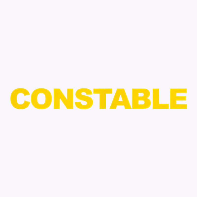 Constable Front Back Print Police Law Enforcement Constable T Shirt Tank Top | Artistshot