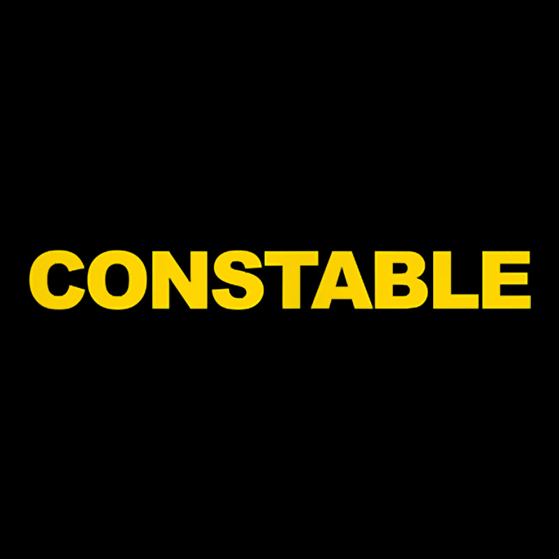 Constable Front Back Print Police Law Enforcement Constable T Shirt Zipper Hoodie | Artistshot