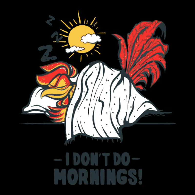 I Don't Do Mornings Maternity Scoop Neck T-shirt by tonyhaddearts | Artistshot