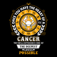 Cancer - Deepest Loves Possible Maternity Scoop Neck T-shirt | Artistshot