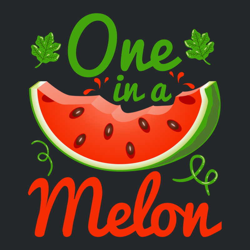 One In A Melon Cute Styler Funny Summer Watermelon Crewneck Sweatshirt | Artistshot