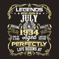 Legends Were Born In July 1934 {b] Years Old Birthday Gifts T Shirt Tank Top | Artistshot