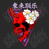 Skull Japanese Demon Flower Skull Horn Wiccan Pagan Otaku Toddler T-shirt | Artistshot