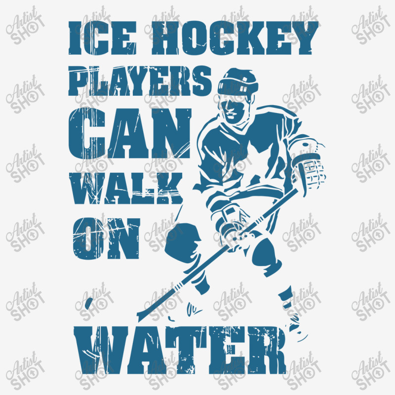 Ice Hockey Players Can Walk On Water Adjustable Cap | Artistshot