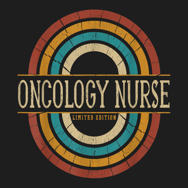 Oncology Nurse Nursing Vintage Retro T Shirt Classic T-shirt by waltervanderwilt1 | Artistshot