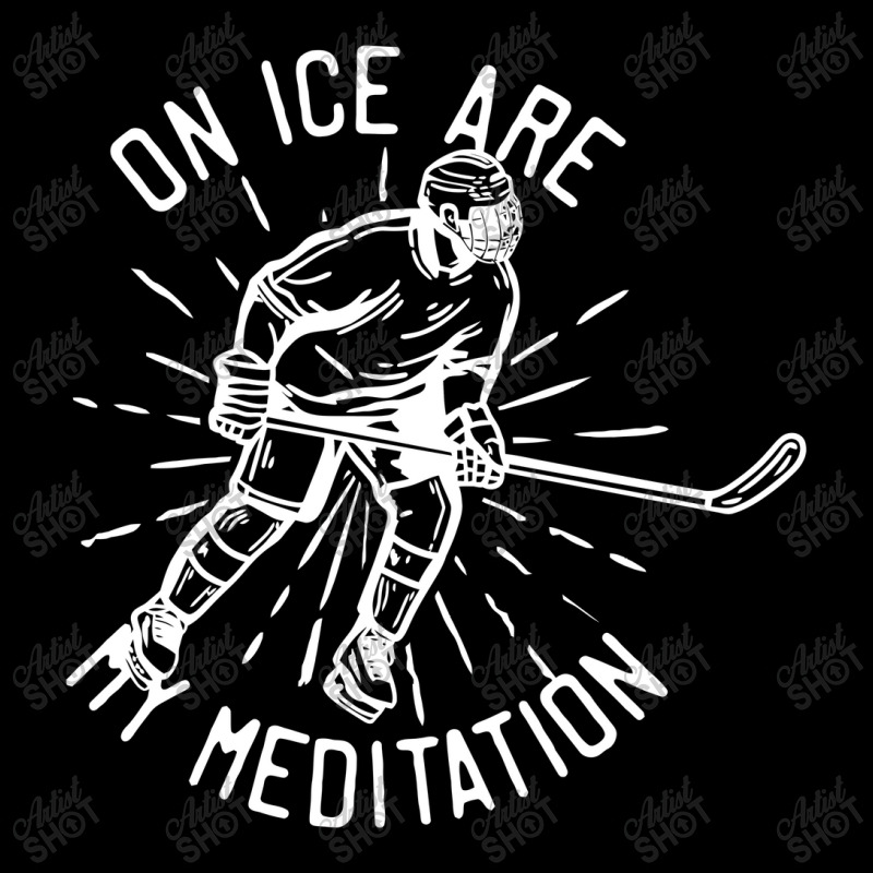 On Ice Are My Meditation Hockey Men's Long Sleeve Pajama Set by putridayanah | Artistshot