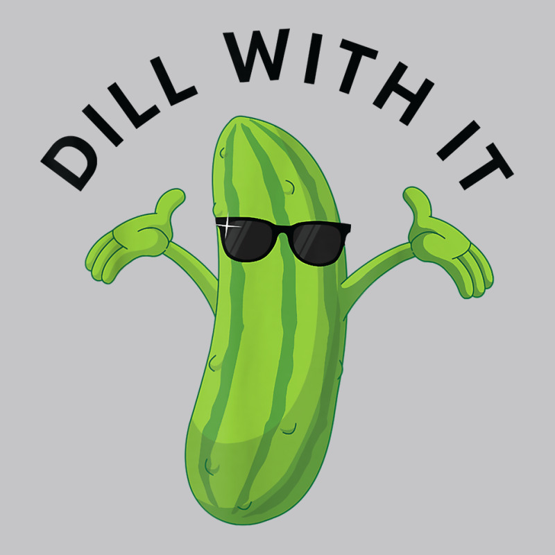 Dill With It Pickle Tee Humorous Gift T Shirt Baby Bodysuit by norhannuchols | Artistshot