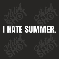 Summer I Hate Summer Ladies Fitted T-shirt | Artistshot