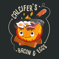 Calcifers Bacon And Egg I Camping Cooking I Bacon T Shirt Women's Triblend Scoop T-shirt | Artistshot