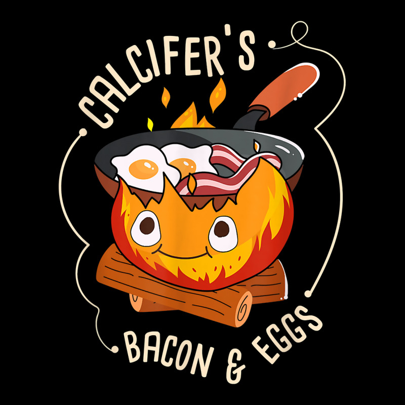 Calcifers Bacon And Egg I Camping Cooking I Bacon T Shirt Women's V-Neck T-Shirt by tandonwelters | Artistshot