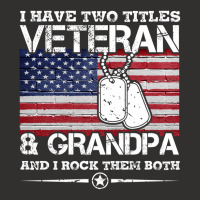 I Have Two Titles Veteran And Grandpa T-shirt Veteran Gift Champion Hoodie | Artistshot