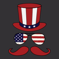 Top Hat - Sunglasses - Mustache - American Flag Patriotic Vintage Short | Artistshot