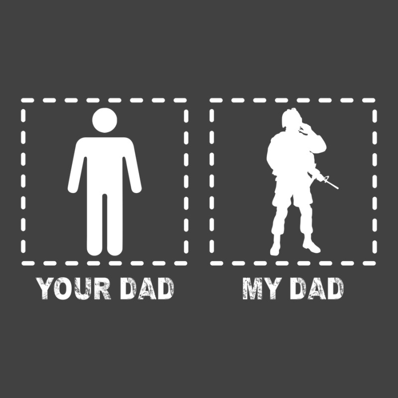 Your Dad My Dad Funny Shirt Military Father Camouflage Vintage T-shirt | Artistshot