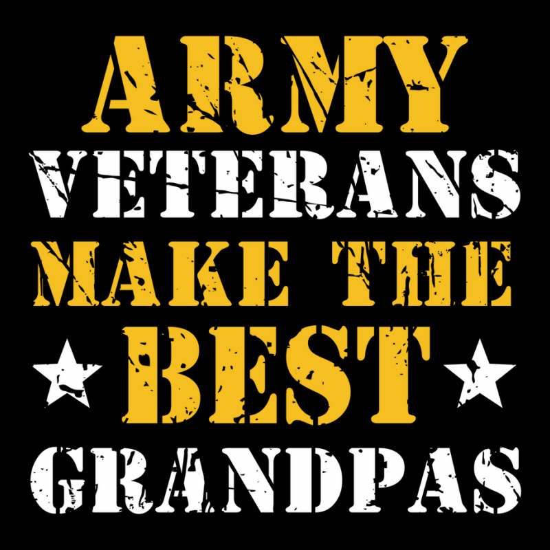 Us Army Veterans Make The Best Grandpas Faded Grunge V-neck Tee | Artistshot