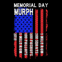 Memorial Day Murph Patriotic Flag 2019 Wod Challenge Men's 3/4 Sleeve Pajama Set | Artistshot