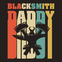 Mens Daddy Blacksmith.vintage Retro Shirts For Father's Day Tank Top | Artistshot