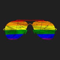 Vintage Sunglasses, Gay Pride Lgbt Rainbow Flag T-shirt | Artistshot