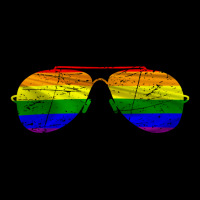 Vintage Sunglasses, Gay Pride Lgbt Rainbow Flag Pocket T-shirt | Artistshot