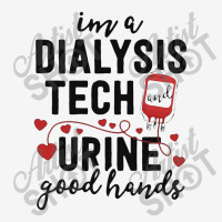 Dialysis Tech Gifts Women Funny Nurse Pun Urine Good Hands Ladies Polo Shirt | Artistshot