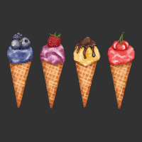 Assorted Ice Cream Cones T  Shirt Assorted Ice Cream Cones Set   Blueb Baby Bodysuit | Artistshot