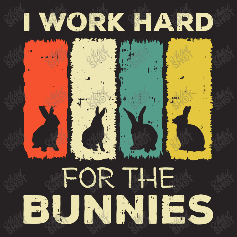 I Work Hard For The Bunnies Vintage Cap by RoyalTees | Artistshot