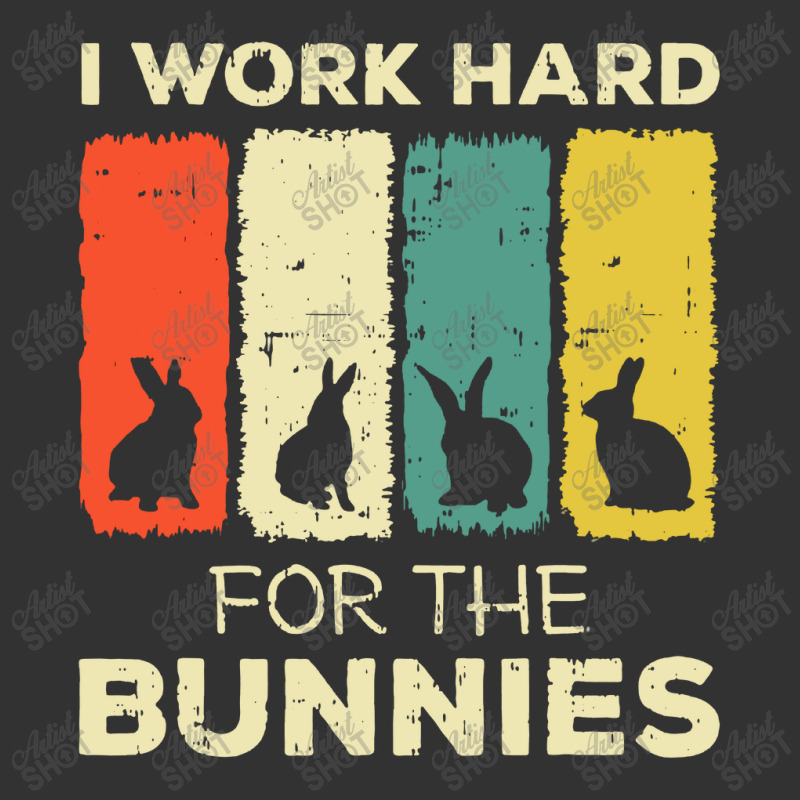 I Work Hard For The Bunnies Baby Bodysuit by RoyalTees | Artistshot