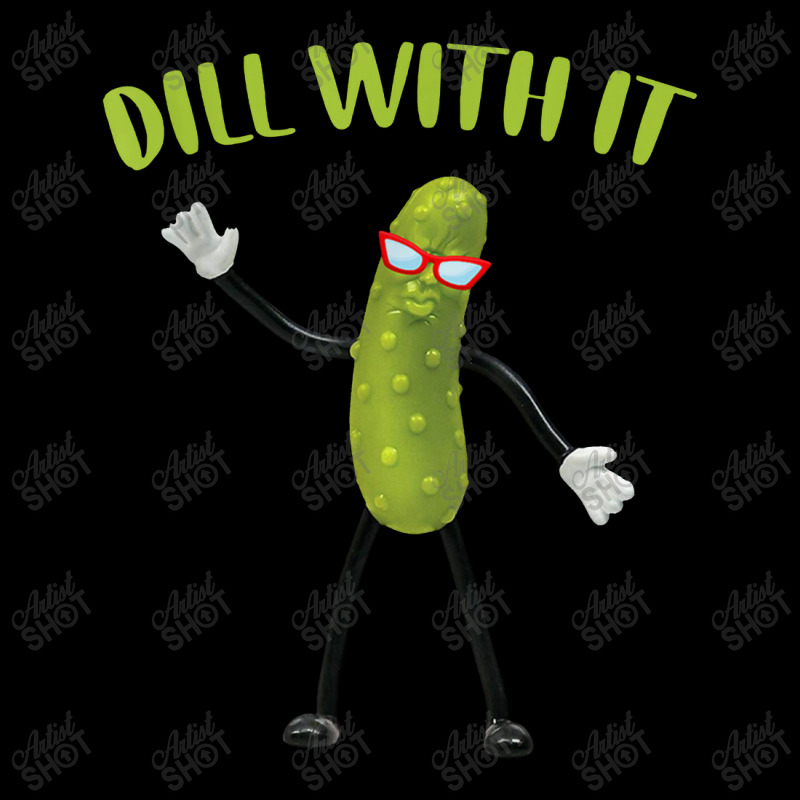 Dill With It Funny Pickle Men's Long Sleeve Pajama Set by celanasubek | Artistshot