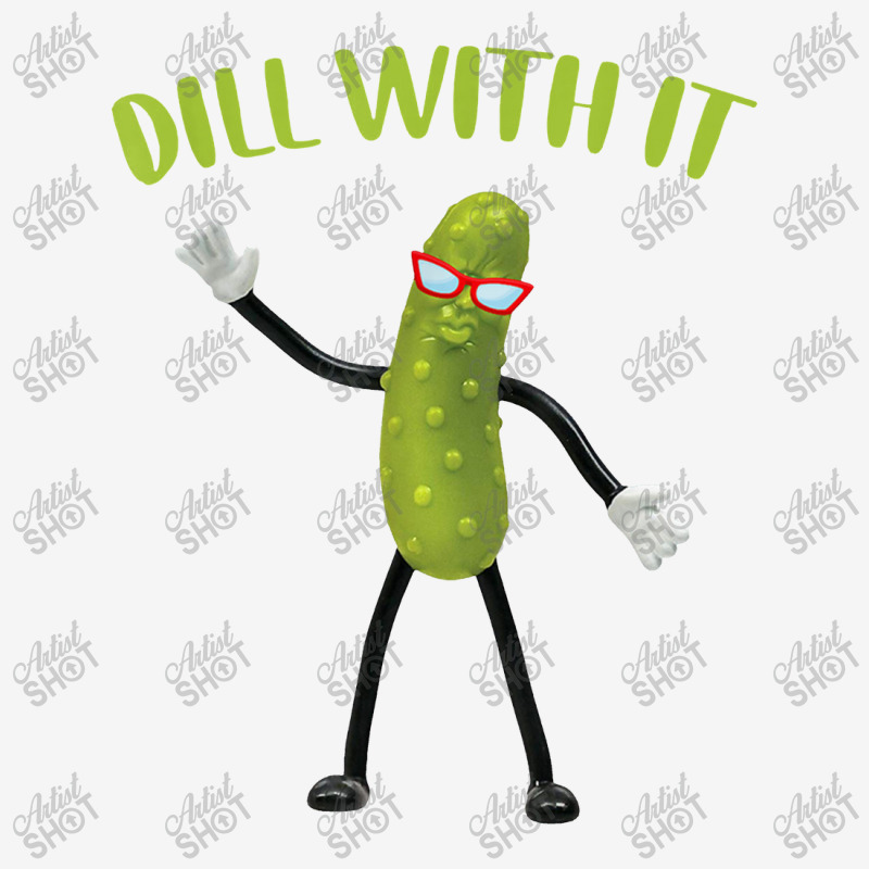 Dill With It Funny Pickle Classic T-shirt by celanasubek | Artistshot