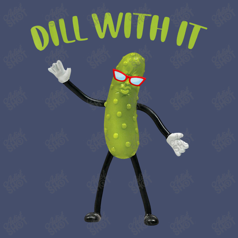 Dill With It Funny Pickle Vintage Short by celanasubek | Artistshot