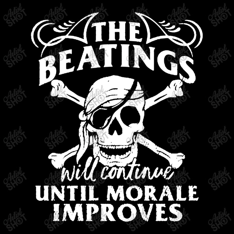 Beatings Continue Until Morale Men's Long Sleeve Pajama Set by Xenia Tees | Artistshot